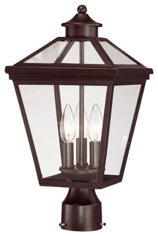 Ellijay Outdoor Post Lantern, English Bronze