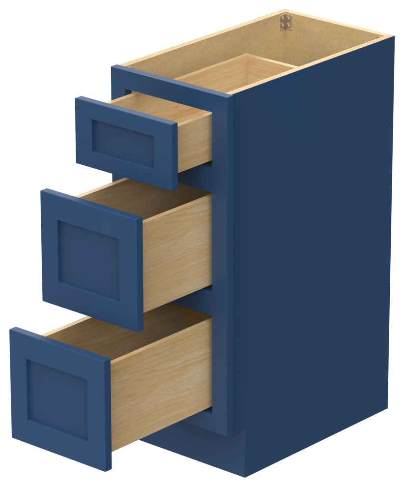 Vanity Art Vanity Cabinet, 12", Blue