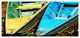 Wooden Boats on Lake Phewa, Large Boat Canvas Art Print, 60"x28"