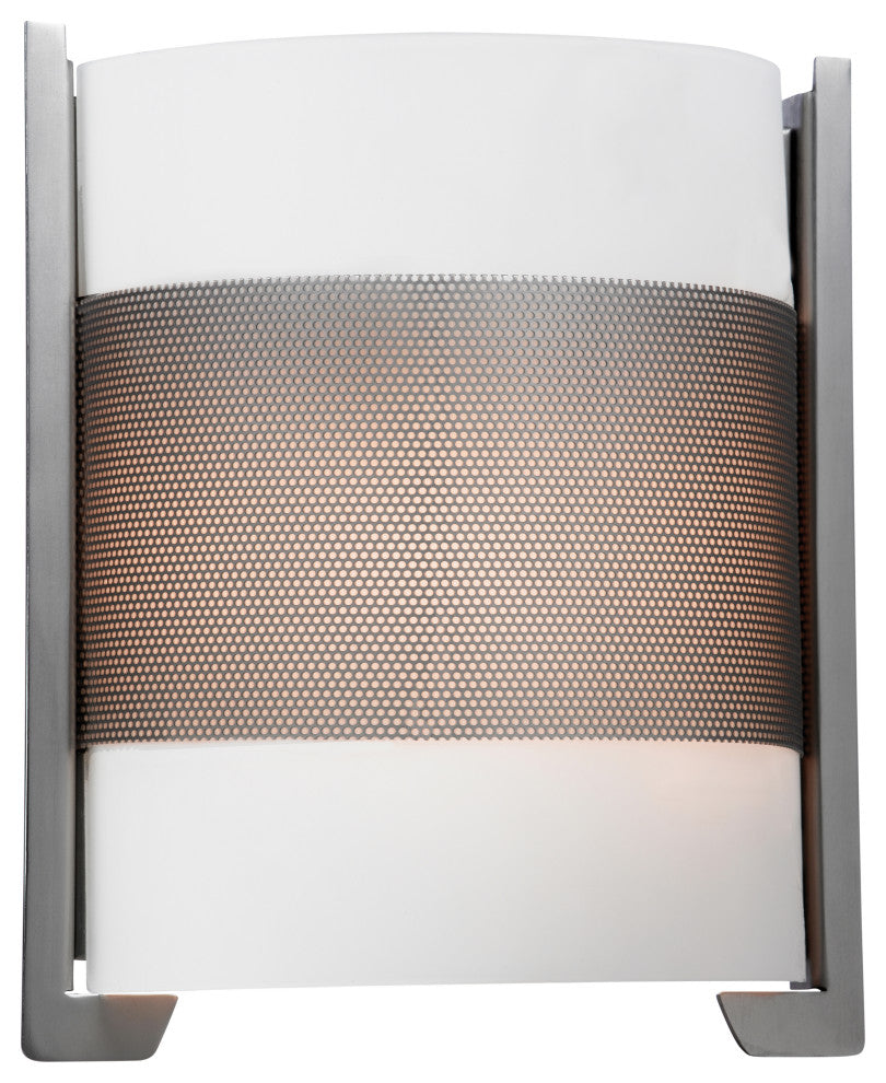 Access Lighting 20739LEDDLP Iron 2 Light 12" Tall LED Wall Sconce - Brushed