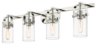 4 35" Bath Vanity-Light Polished Nickel