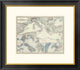 "Mediterranean Basin, 1861"  by Alexander Keith Johnston, 26x23"