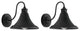 Safavieh Graylyn Outdoor Wall Sconce Set of 2 Black