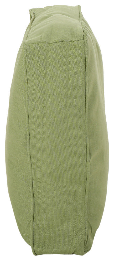 Luvan Coast Outdoor Square Water Resistant 18" Throw Pillows, Set of 2, Green