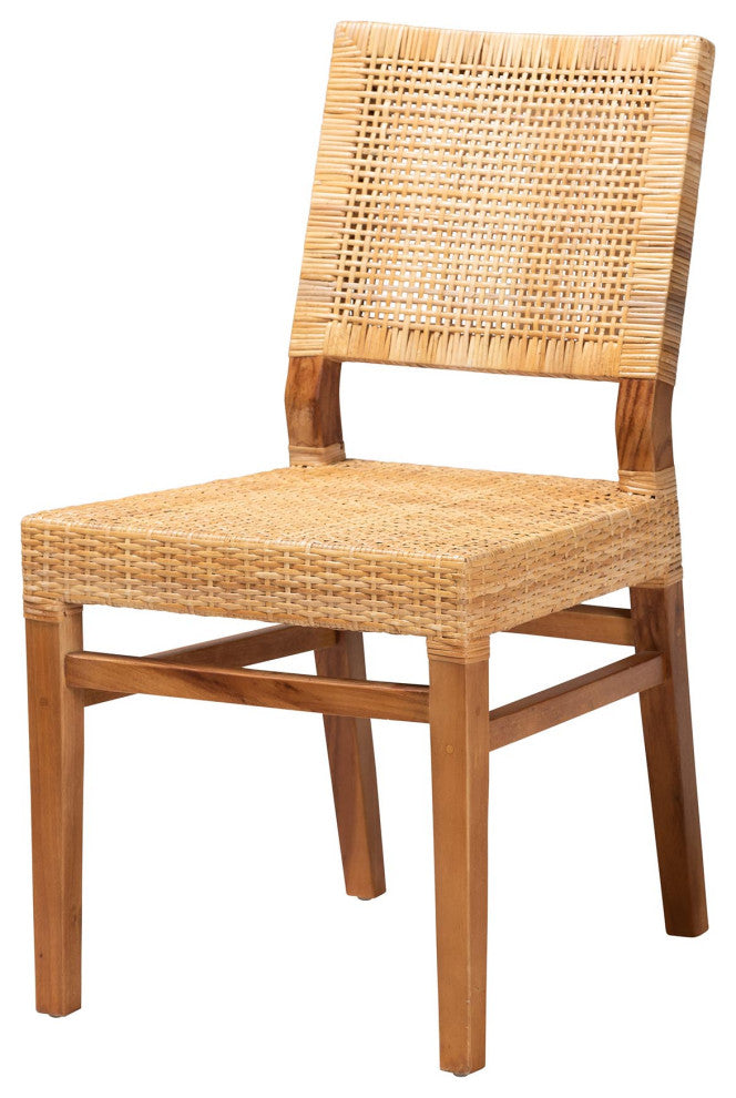 Leighton Modern Bohemian Collection, 2-Piece Dining Chair Set