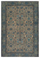 Surya Shadi SDI-1004 8'x10' Rug, Khaki/Charcoal/Navy/Sea Foam/Sky Blue/Mint