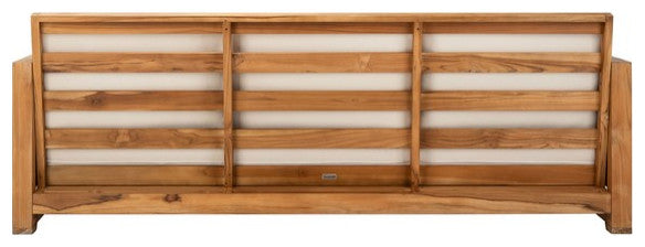 Safavieh Guadeloupe Indoor-Outdoor Brazilian Teak Sofa