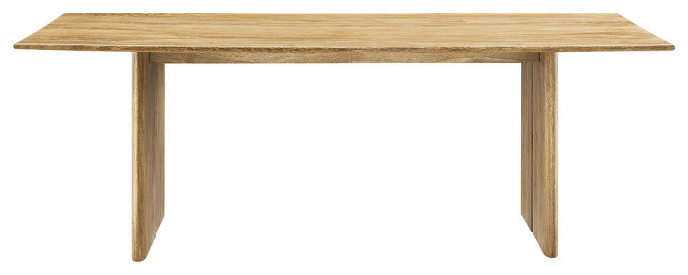 Amistad 86" Wood Dining Table - Oak