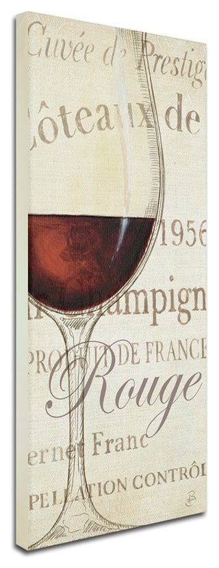 'Les Rouge' Canvas Art by Daphne Brissonnet