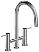 Azure Kitchen Faucet With Spray, Chrome