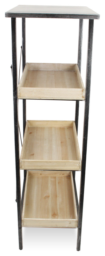 3-Tier Metal Storage Rack