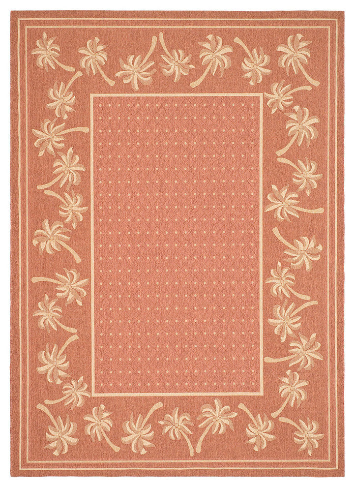 Safavieh Courtyard cy5148a Rust, Sand Area Rug