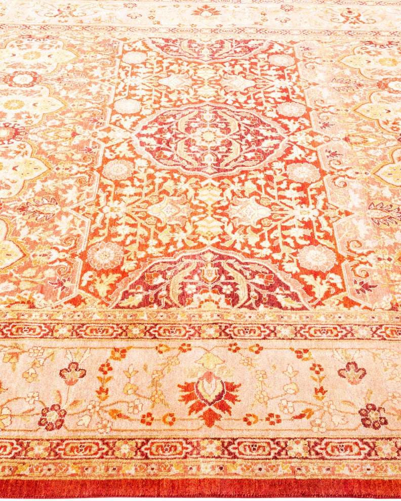 MOGUL, Hand Knotted Area Rug 9' 3" X 6' 2"