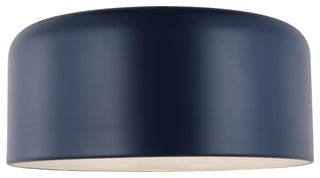 Malone Large Ceiling Flush Mount, Navy