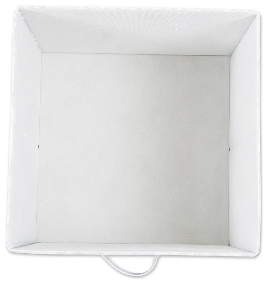 DII Nonwoven Polyester Cube Square 13x13x13 Set of 2