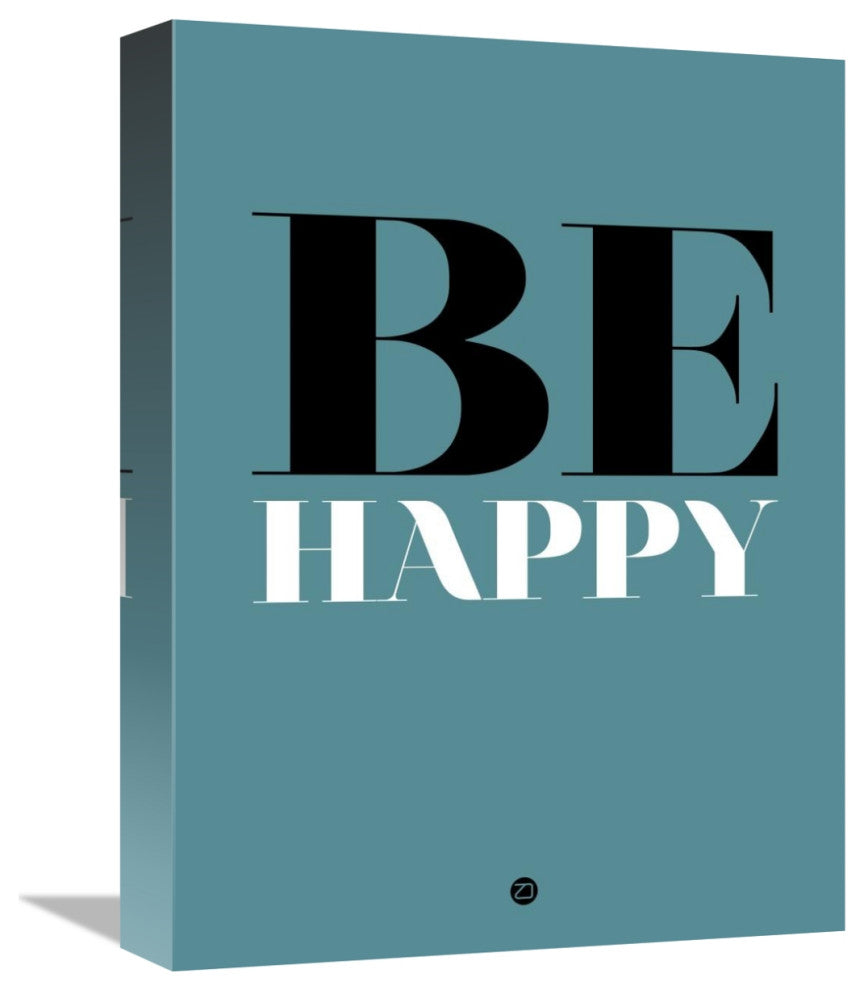 "Be Happy Poster 1" Fine Art Print