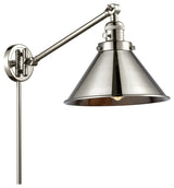 Briarcliff 1-Light LED Swing Arm Light, Polished Nickel