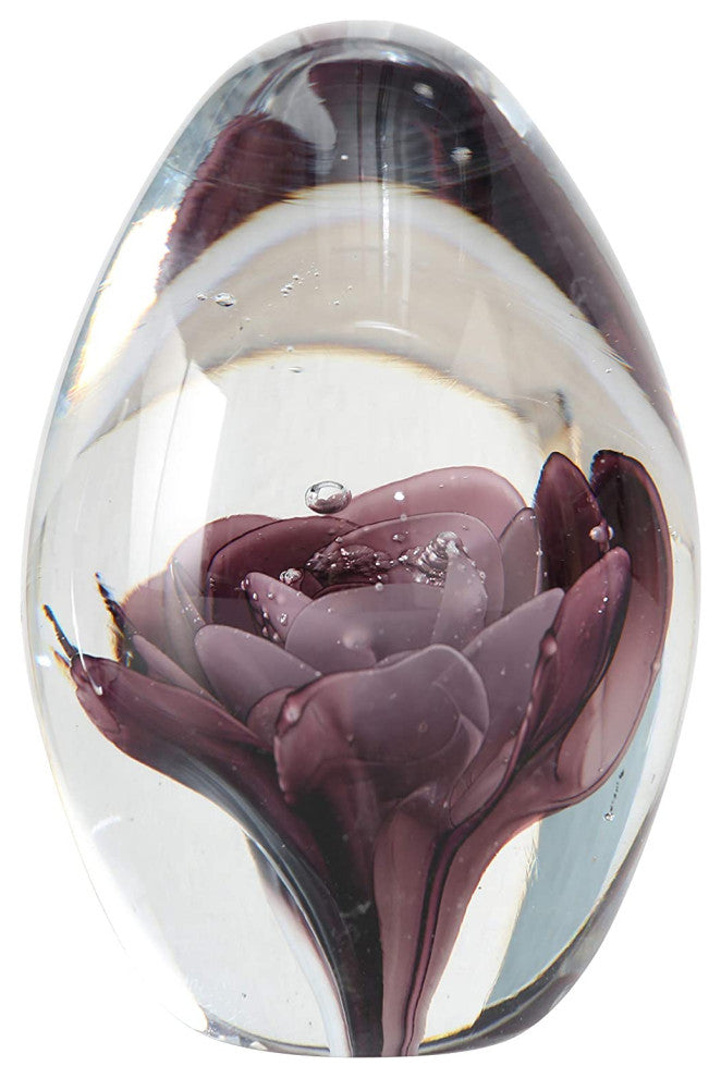 Flower, Egg Paperweight