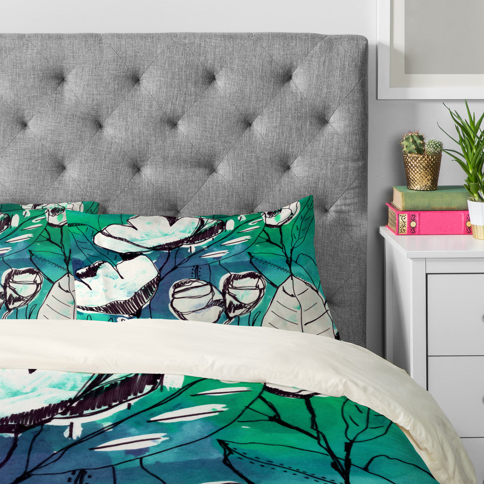 Deny Designs CayenaBlanca Abstract Garden Pillowcase