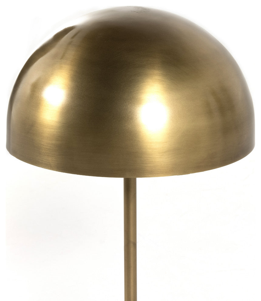 Zanda Table Lamp, Black Italian Marble