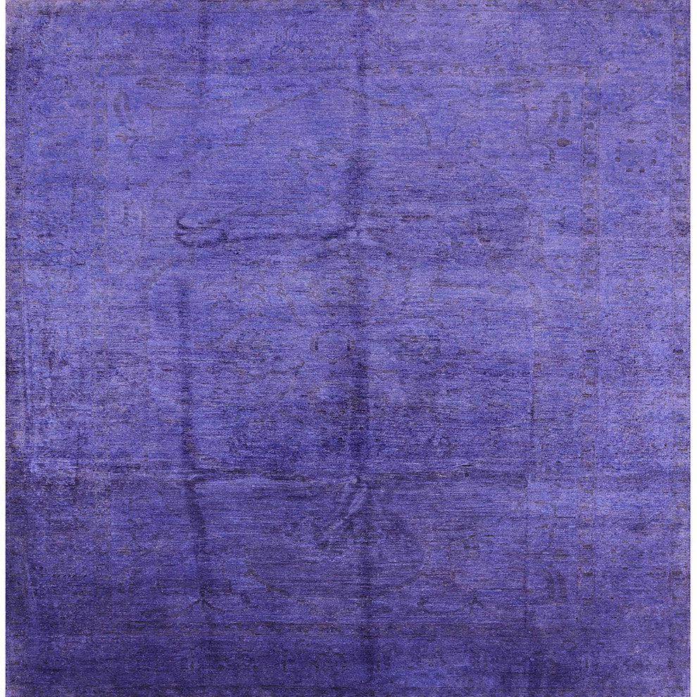 Ahgly Company Indoor Square Mid-Century Modern Area Rugs, 6' Square