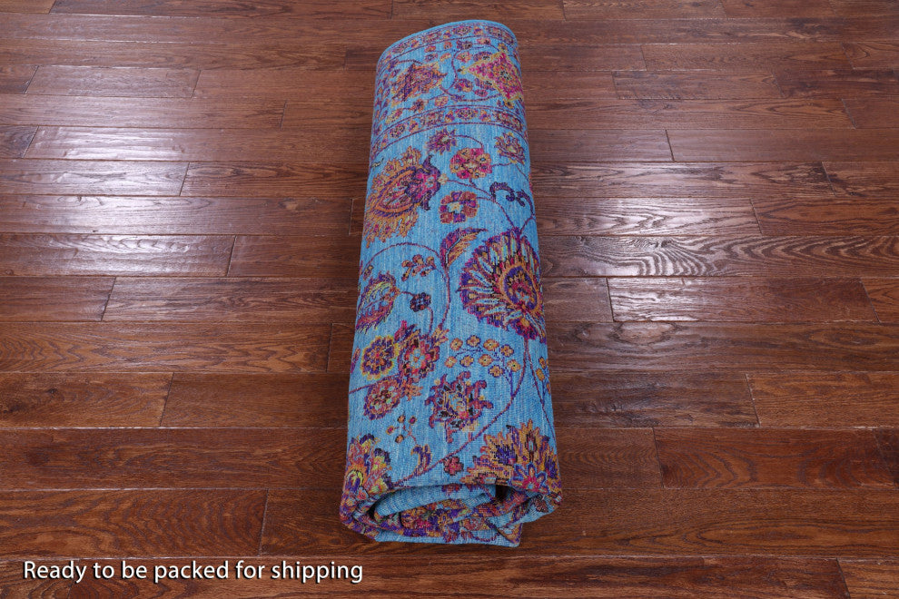Wool & Silk Persian Handmade Rug 8' 1" X 10' 1" - Q13486