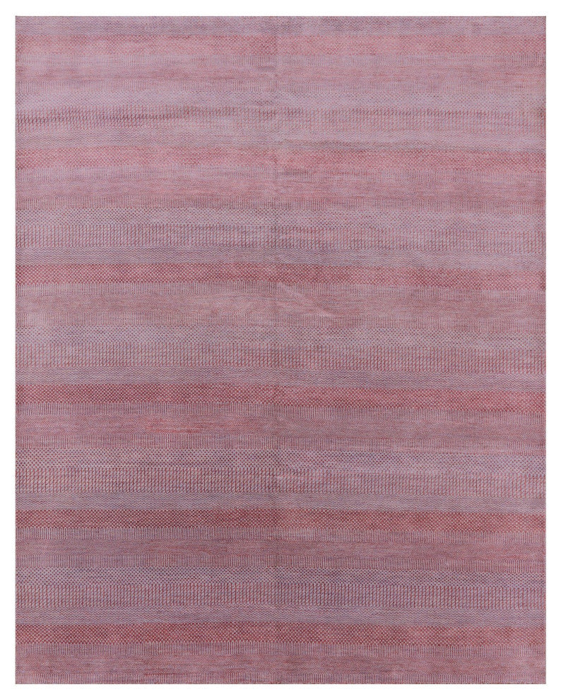 Handmade Savannah Gabbeh Wool and Silk Rug 8' 1" X 10' 1" Q4550