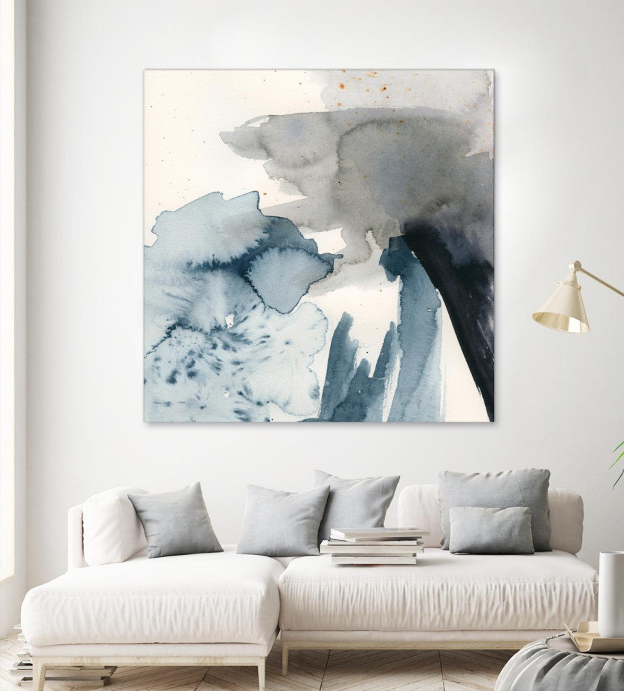 "Winter Current III" Fine Art Giant Canvas print 54"x54"