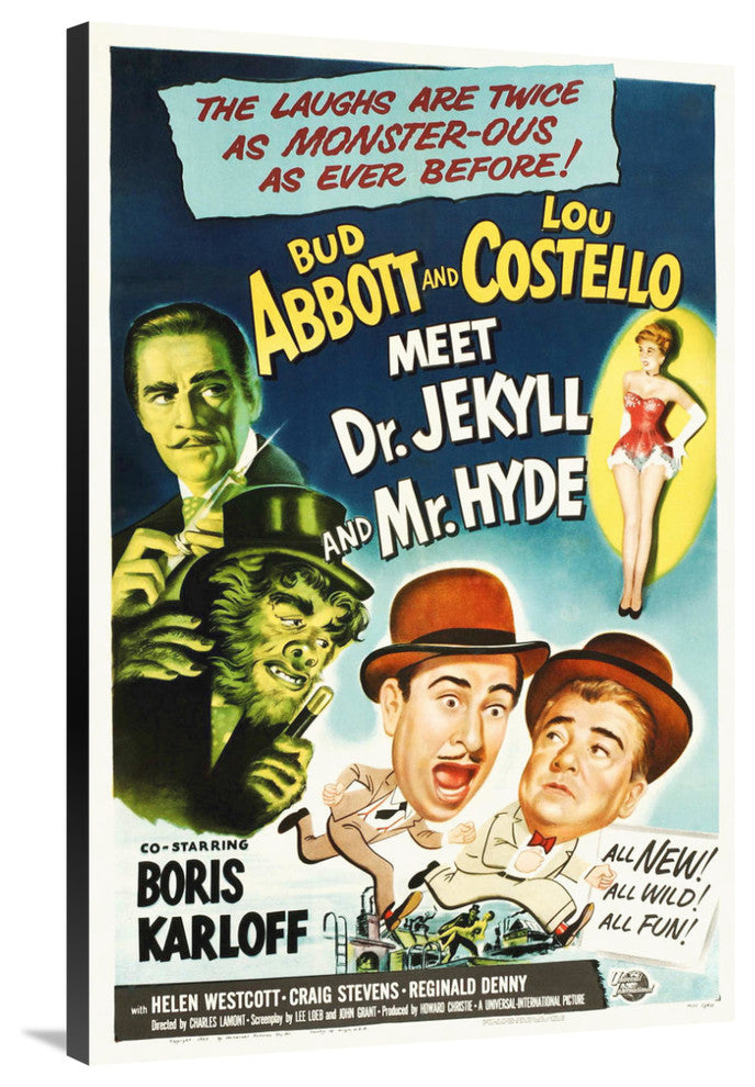 Abbott and Costello, Meet Dr, Jekyll And Mr, Hyde, 01, 26x40