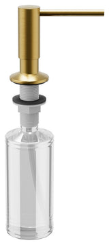 Karran SD35 Kitchen Soap/Lotion Dispenser, Brushed Gold