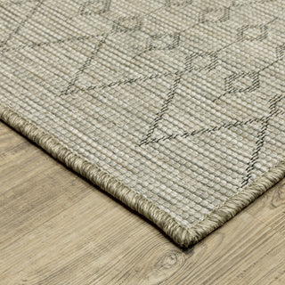 Oriental Weavers Tortuga TR04A Geometric Rug, Beige, 5'3"x7'3"