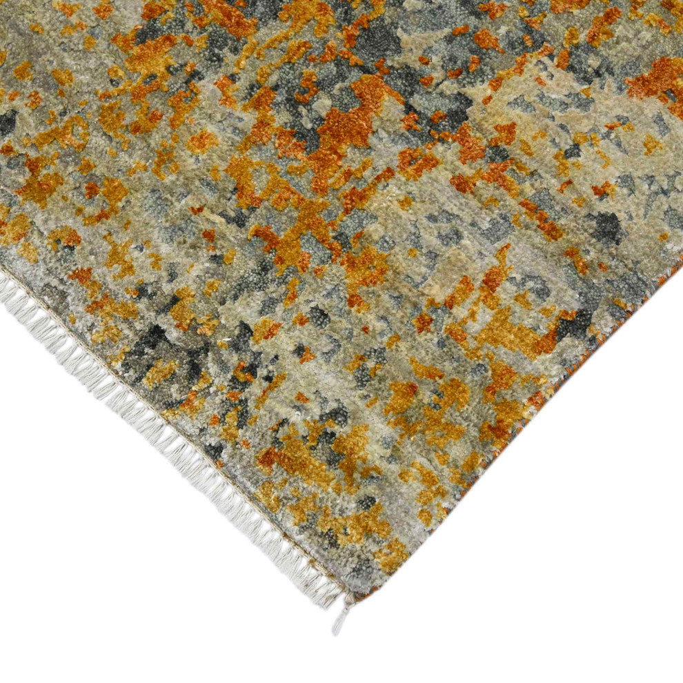 Mystique Vinland Area Rug, Orange, 2' x 3', Abstract
