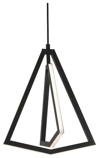 Gianna 15" Pendant, Black