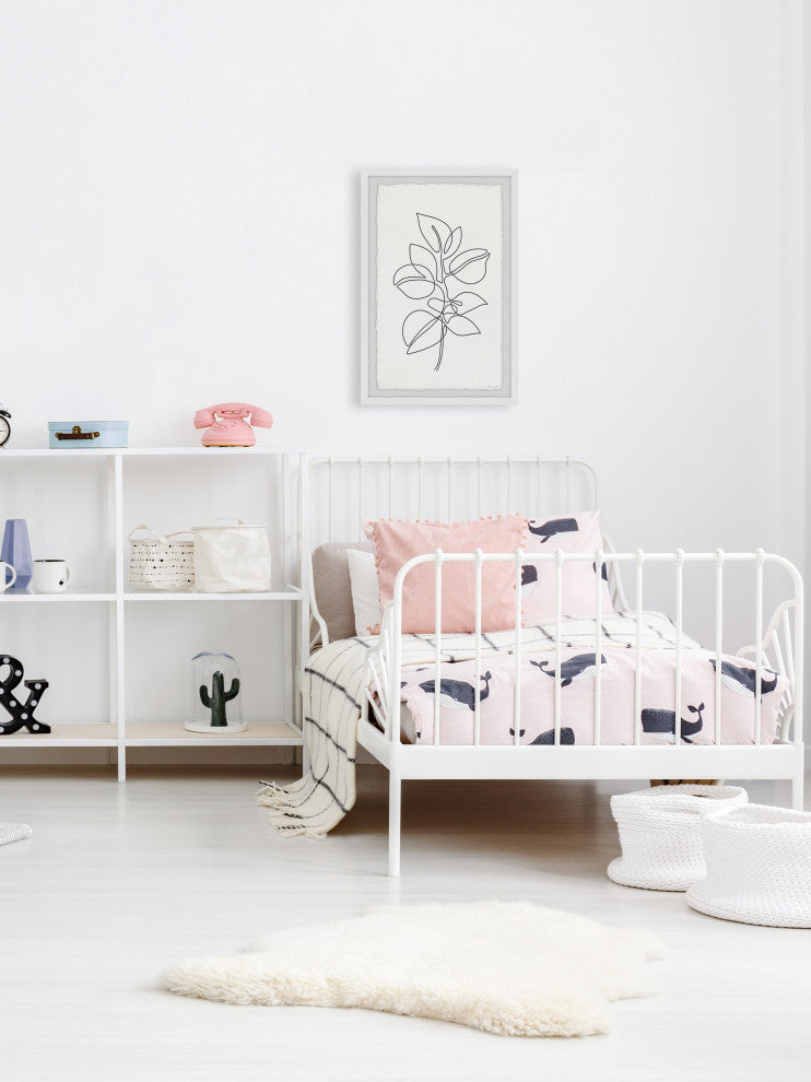 "From the Ground Up" Framed Painting Print, 8x12