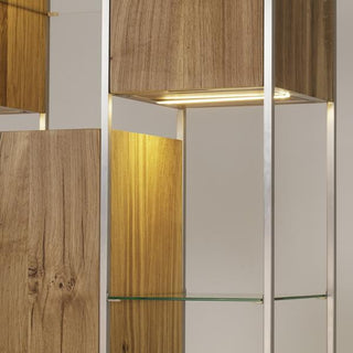 Lara Bookcase Light Oak Large
