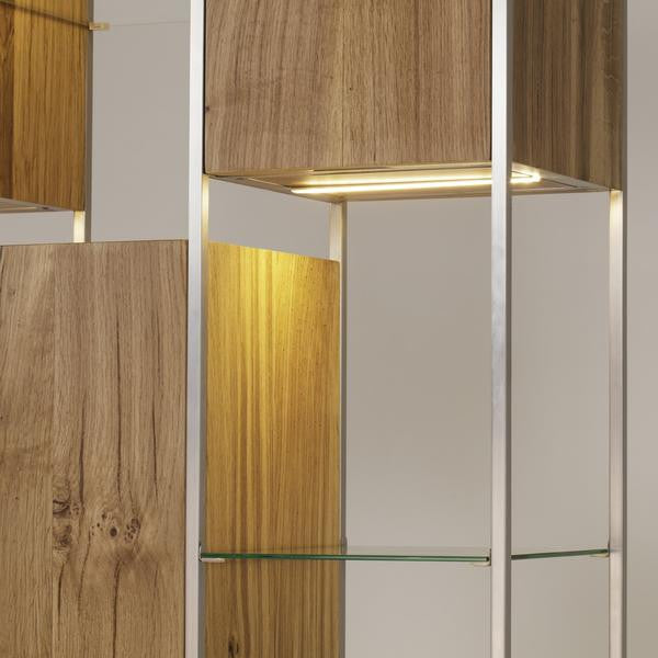 Lara Bookcase Light Oak Large