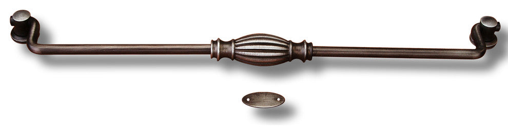 Distressed Nickel RKI Indian Drum Hanging Pull, RKICP3723DN