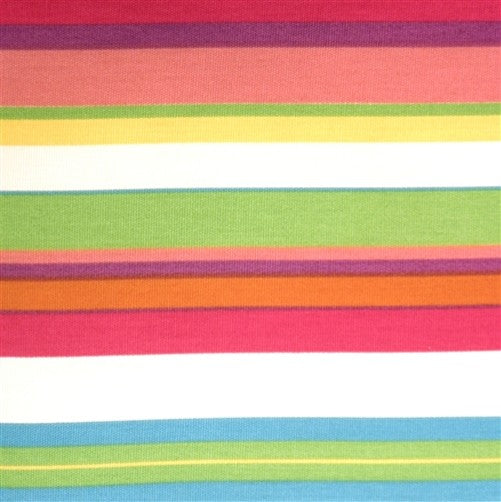 Pillow Decor - Waverly Sidewalk Stripe Cancun 12 x 20 Outdoor Pillow