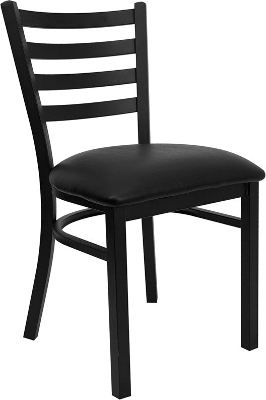 Black Restaurant Chair, Black