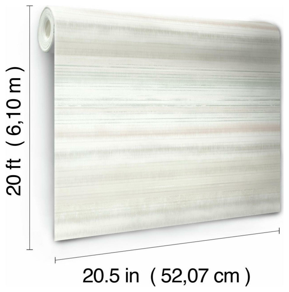Fleeting Horizon Stripe Peel and Stick Wallpaper