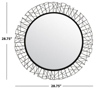 Safavieh Elsie Mirror Black