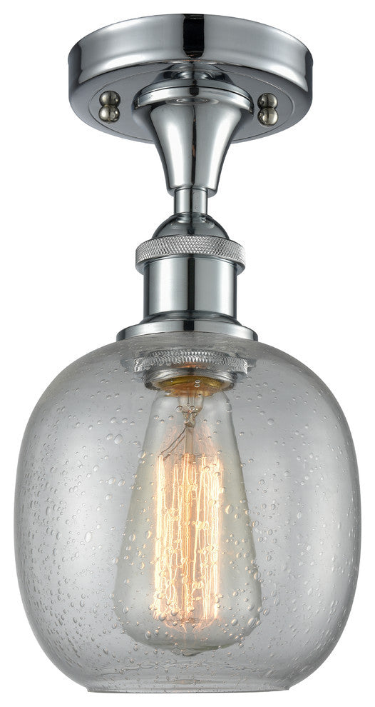 INNOVATIONS LIGHTING 516-1C-PC-G104 Belfast 1 Light Semi-Flush Mount