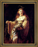 Rembrandt Van Rijn Flora Framed Premium Canvas Print, 16"x20"