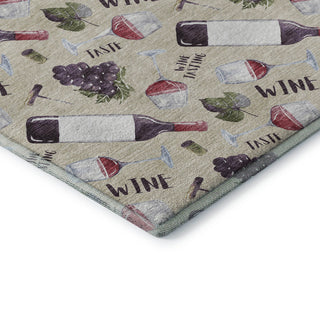 Addison Premium Washable Mayfield AMF169 ivory 9' x 12' Rug