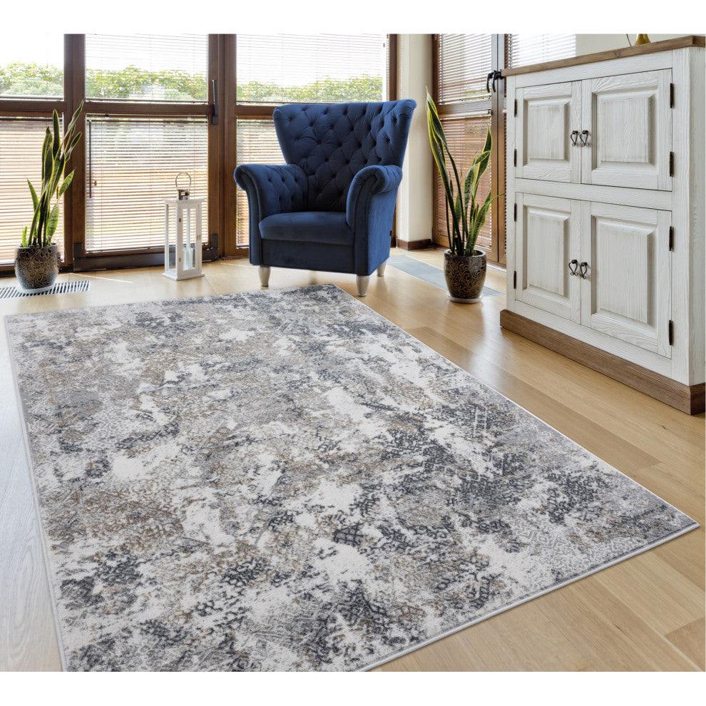 United Weavers Emojy Lennox Wheat Runner Rug 2'7"x7'4"