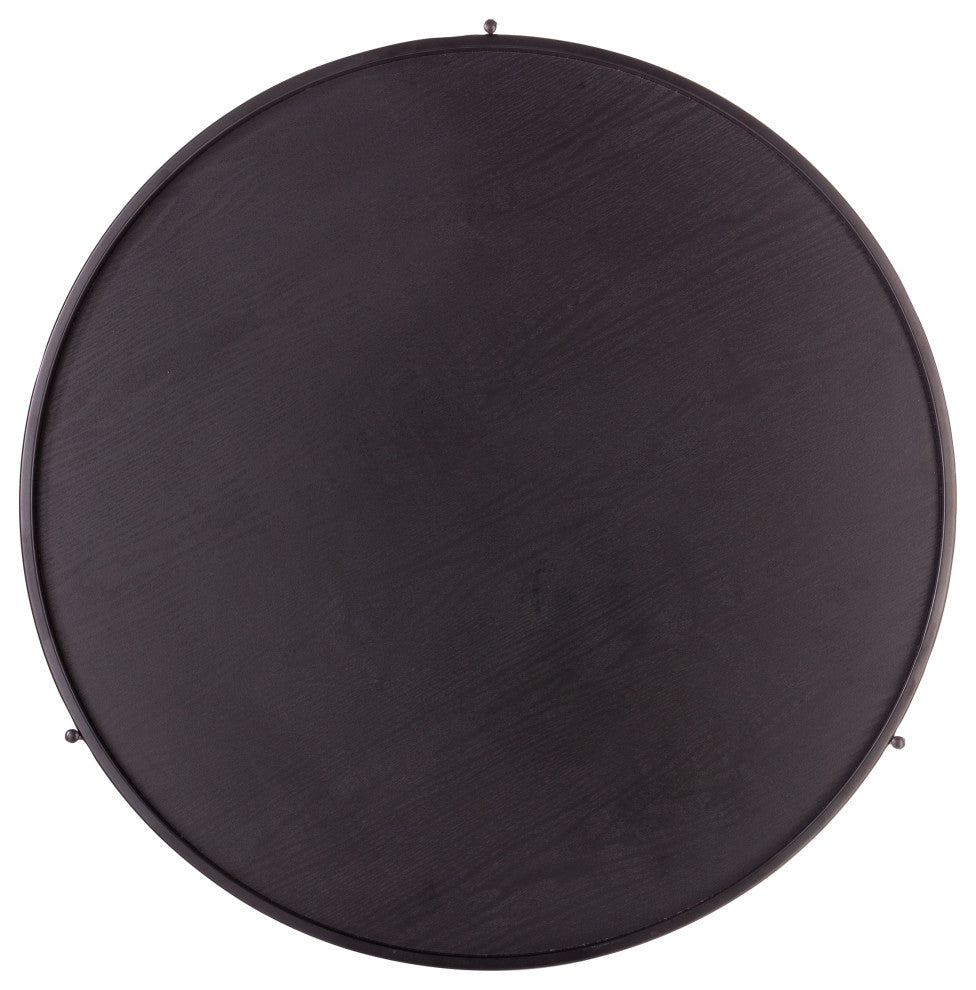 Vestal Round Farmhouse Style Cocktail Table