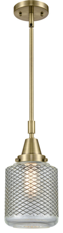 Innovations Lighting 447-1S-AB-G262-LED Stanton 1 Light 6" Mini Pendant