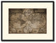 Johann Baptist Homann Vintage Sepia Map Canvas Print, 16"x21"