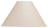Cal Lighting Kraft Coolie Vertical Basic Coolie Kraft Paper Hardback, Eggshell