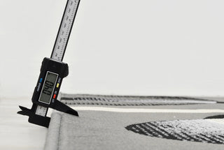 Modern Accent Rug, Gray, 7'0"x5'2"